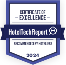 HotelTechReport Certificate of Excellence 2024